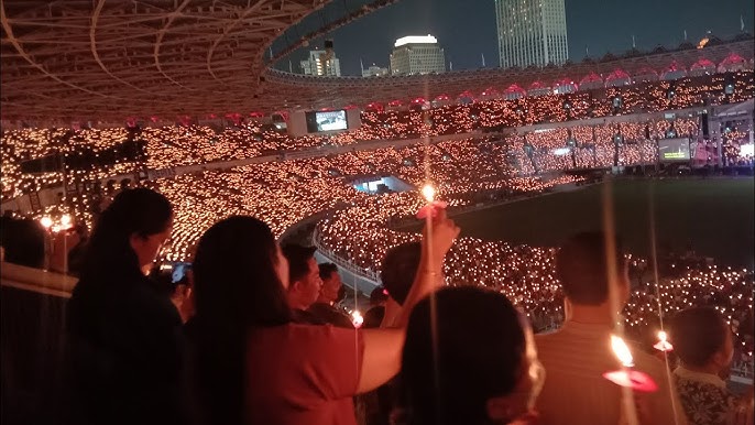 Natal Tiberias 2024, Lautan Manusia di Stadion GBK Senayan