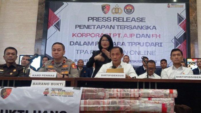 Polisi Tangkap 2 Tersangka TPPU Judol Sekaligus Pemilik Hotel Aruss, Sita 103,27 M