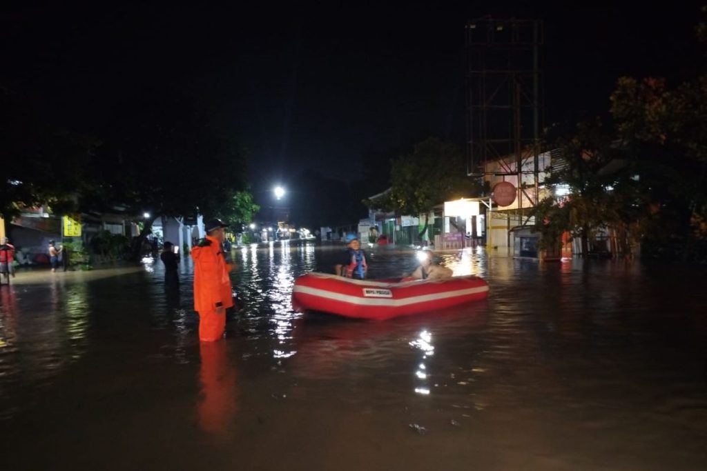 Bandar Lampung Banjir Akibat Hujan Deras Semalaman