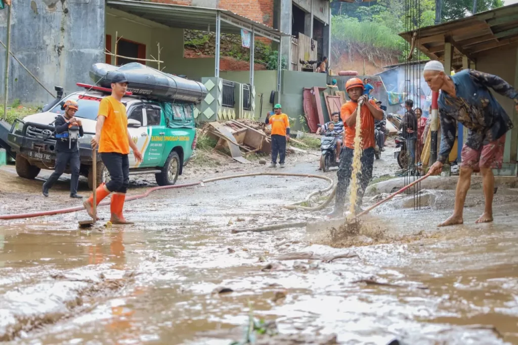 Banjir Bandang Bogor Rendam 257 Rumah dan 1 Sekolah, 1 Tewas