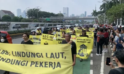 Aksi May Day Digelar di Depan Gedung DPR