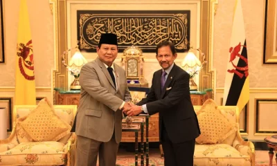 Prabowo Kunjungi Brunei Darussalam Dijemput Putra Mahkota