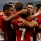 Selebrasi Garuda Usai Cetak Gol Kemenangan
