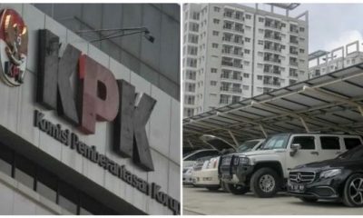 Deretan mobil mewah yang akan dilelang.